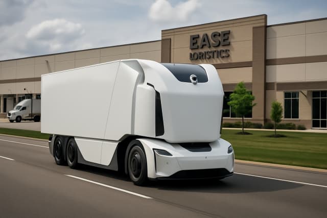 Einride's Driverless Trucks Go to Work Daily in Ohio Freight Runs