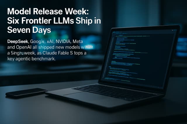 Model Release Week: Six Frontier LLMs Ship in Seven Days