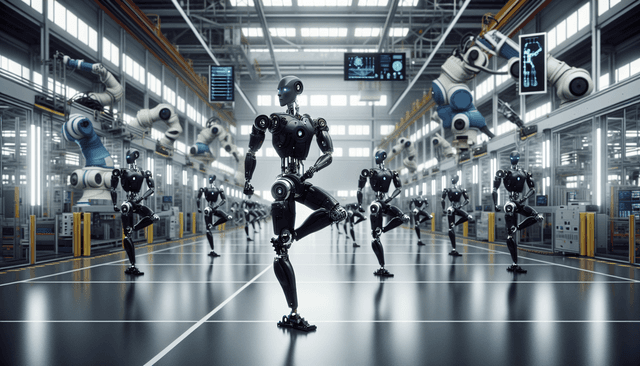 Robot Swarms Achieve Autonomous Fleet Coordination in Manufacturing Push