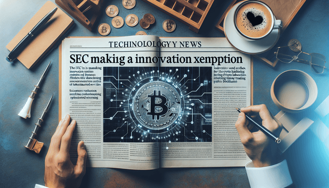 SEC Innovation Exemption Could Allow DeFi Trading of Tokenized Securities
